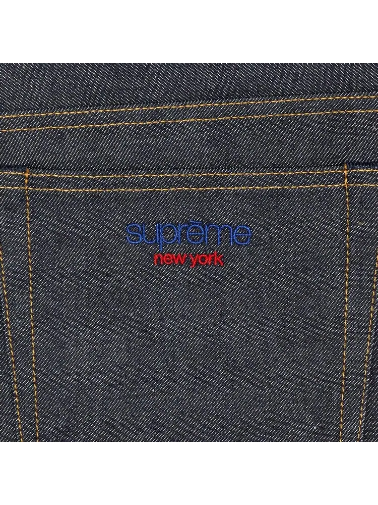 Джинсы Supreme Rigid Baggy Jean 'Rigid Indigo' — изображение 3 из 3, синий