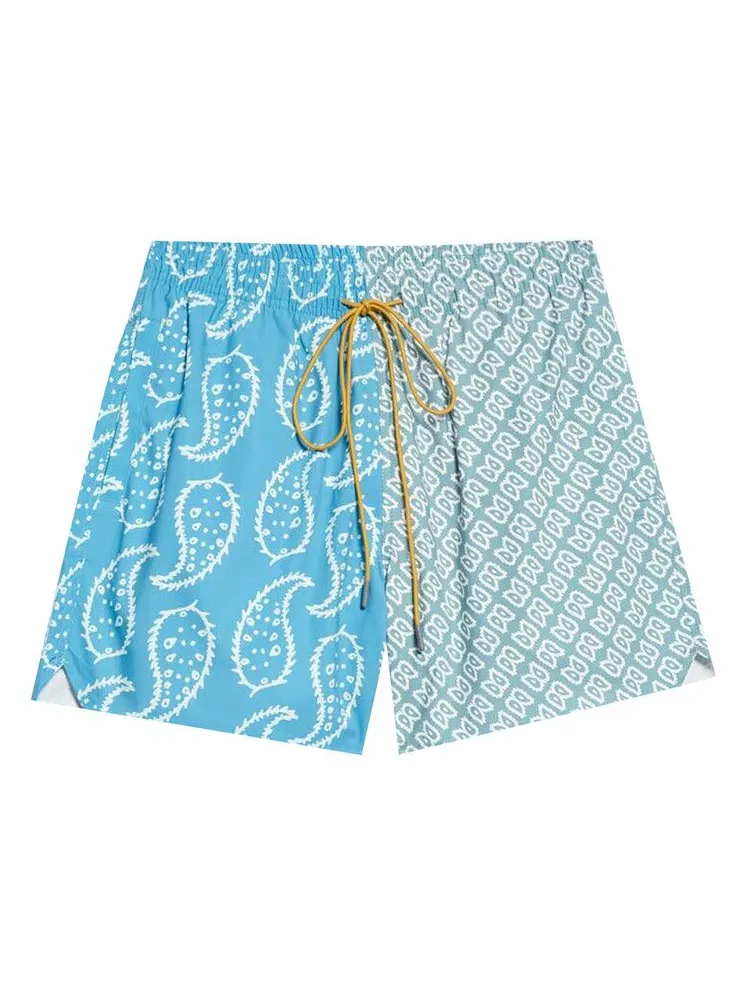 Брюки Rhude Paisley Trunks — изображение 1 из 1, розовый