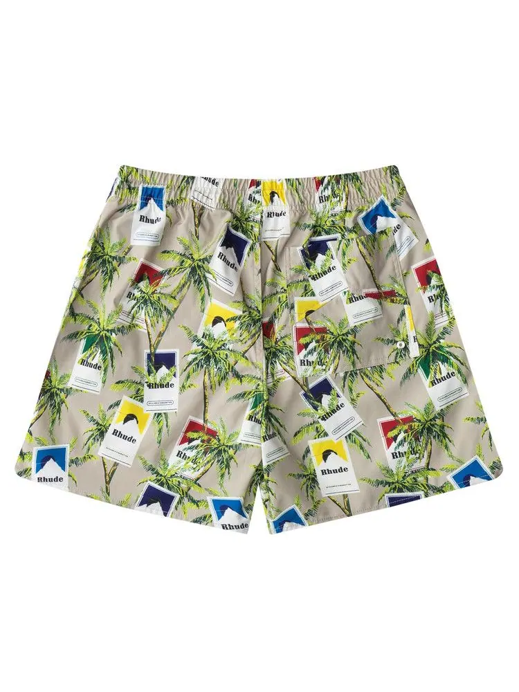 Плавки Rhude Cigarette Trunks — изображение 2 из 2, бежевый/мульти