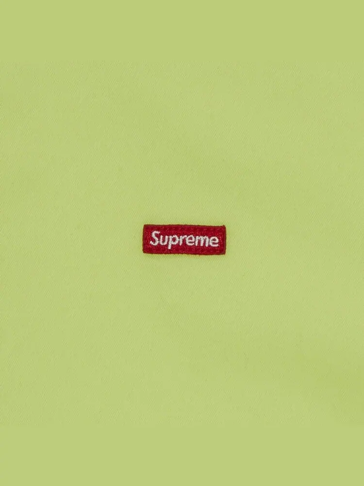 Рубашка Supreme Small Box Shirt 'Bright Green' — изображение 2 из 2, зеленый