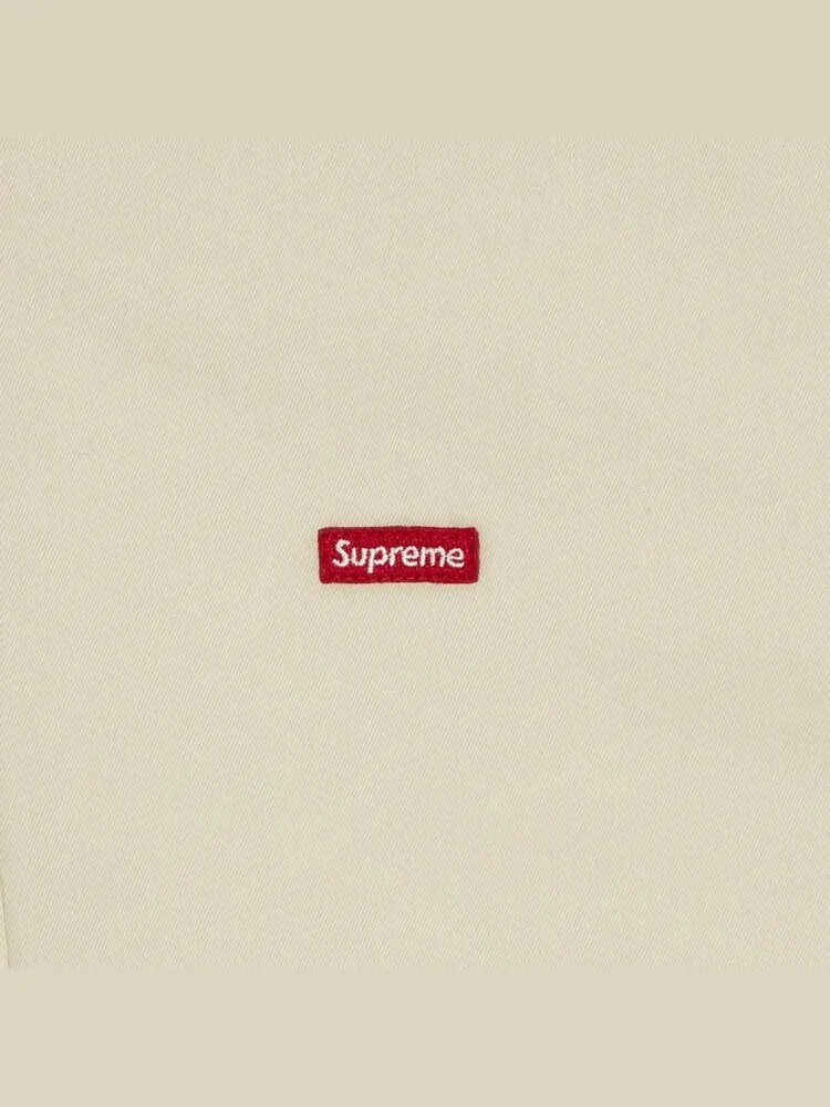 Рубашка Supreme Small Box Shirt 'Stone' — изображение 3 из 3, загар