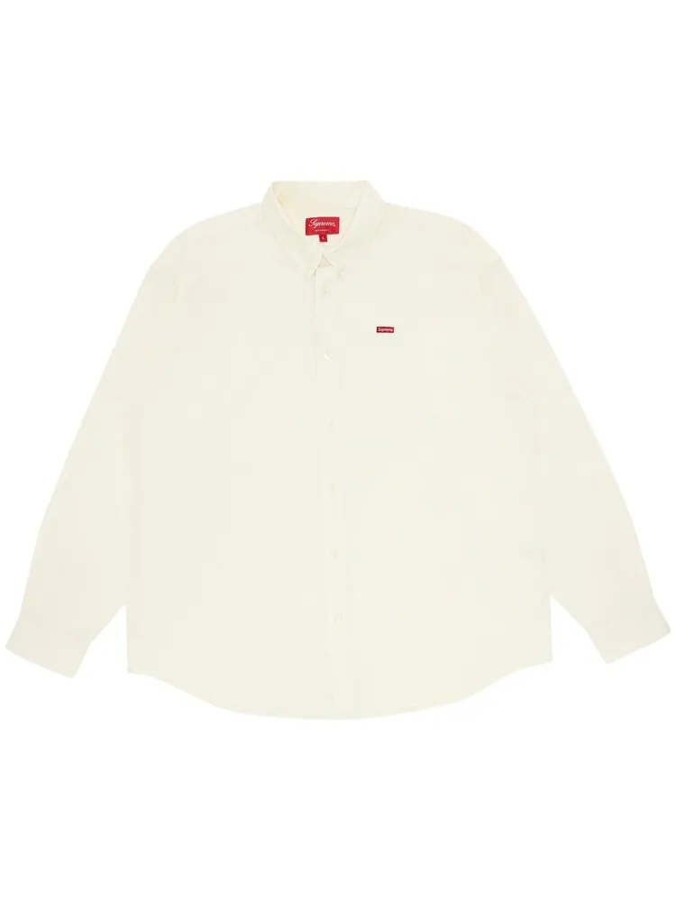 Рубашка Supreme Small Box Shirt 'White' — изображение 1 из 3, белый