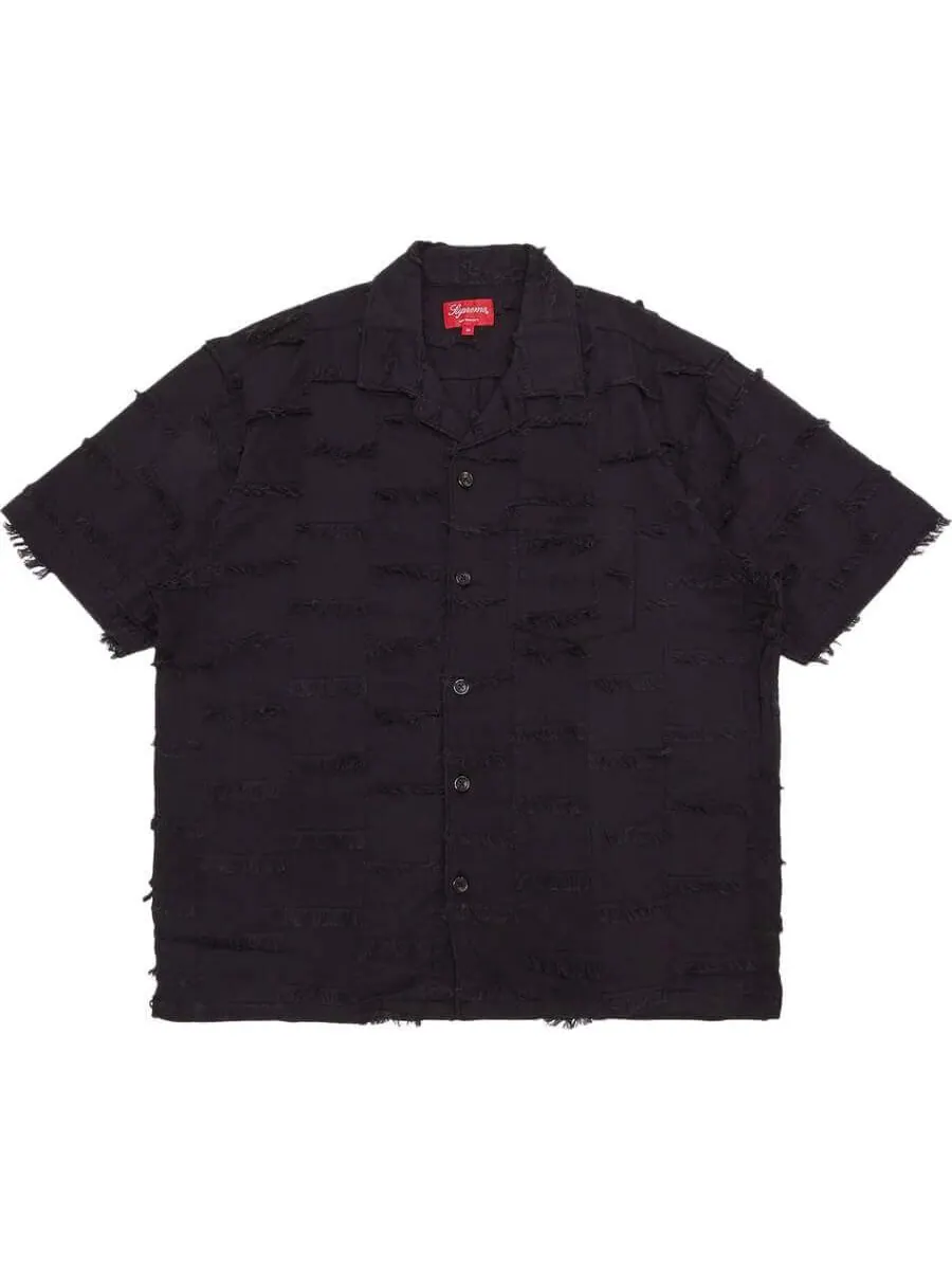 Рубашка Supreme Patchwork — изображение 1 из 3, черный