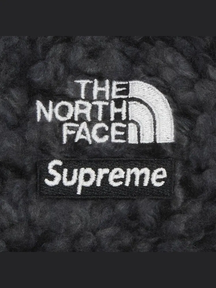 Шорты Supreme x The North Face High Pile Fleece Short 'Black' — изображение 3 из 3, черный