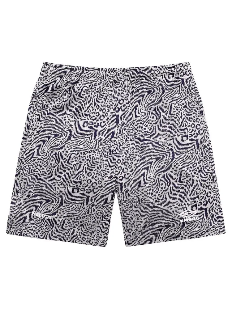 Шорты Supreme x Umbro Jacquard Animal Print Soccer Short — изображение 1 из 2, синий