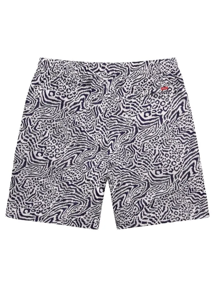 Шорты Supreme x Umbro Jacquard Animal Print Soccer Short — изображение 2 из 2, синий