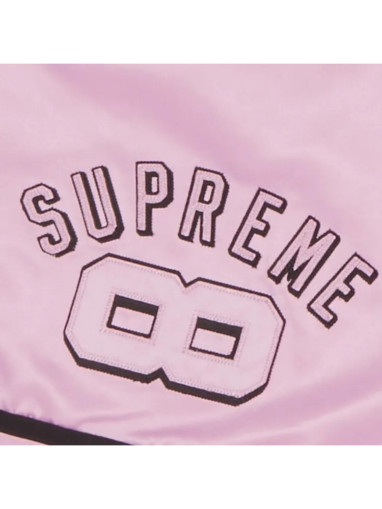Шорты Supreme x Mitchell & Ness Satin Basketball Short 'Pink' — изображение 3 из 3, розовый
