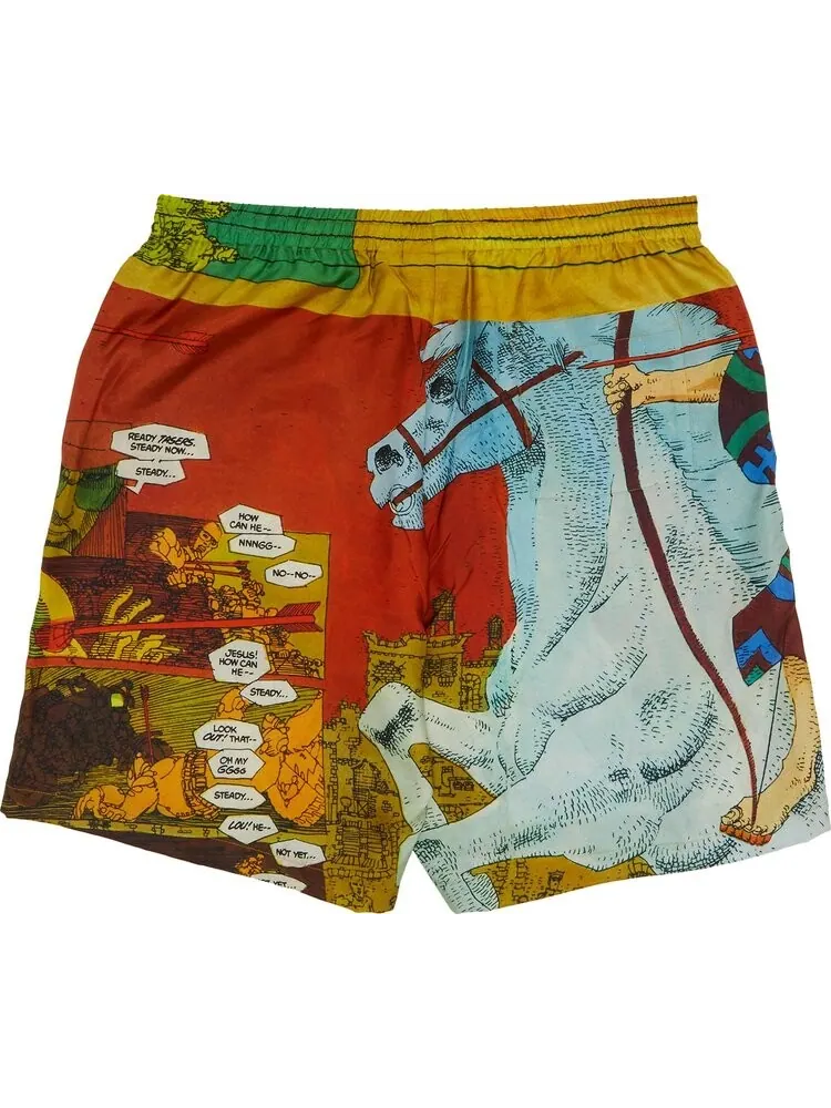 Шорты Supreme Ronin Silk Short 'Gold' — изображение 2 из 3, золото