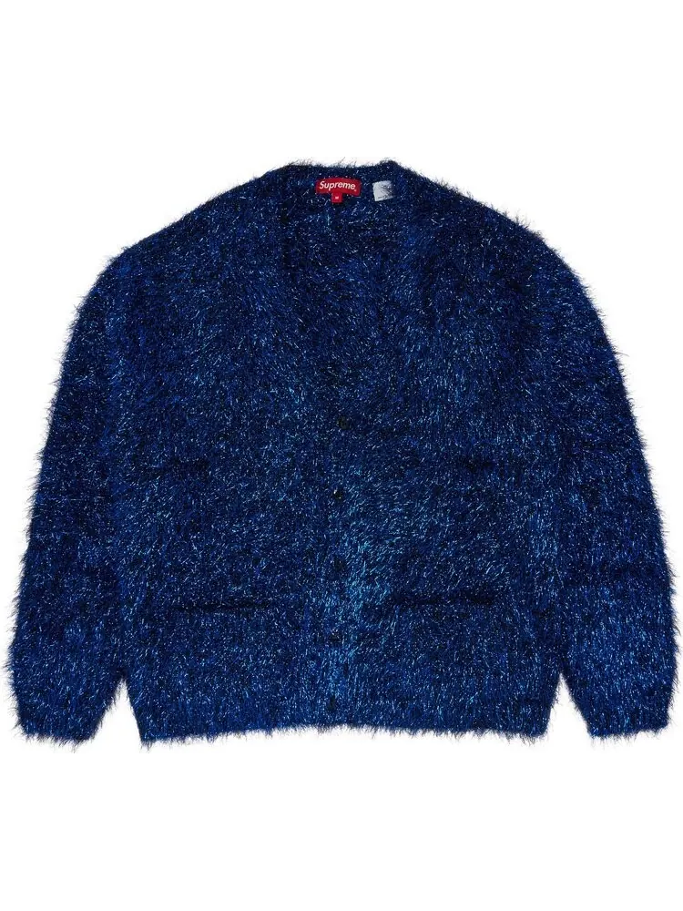Кардиган Supreme Sparkle Cardigan 'Blue' — изображение 1 из 3, синий