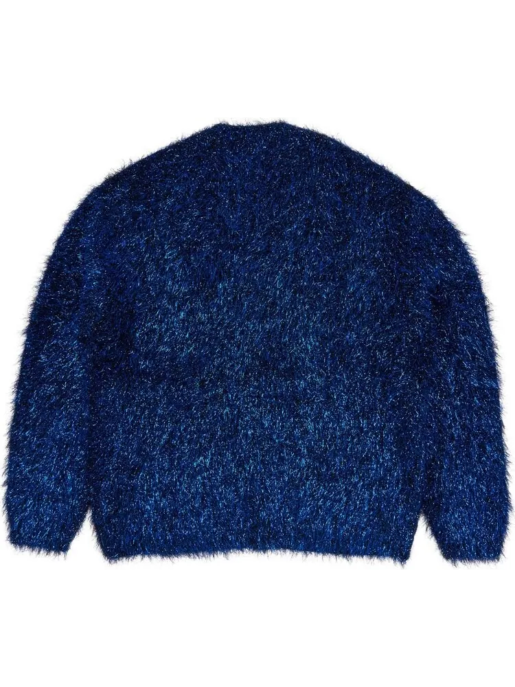 Кардиган Supreme Sparkle Cardigan 'Blue' — изображение 2 из 3, синий