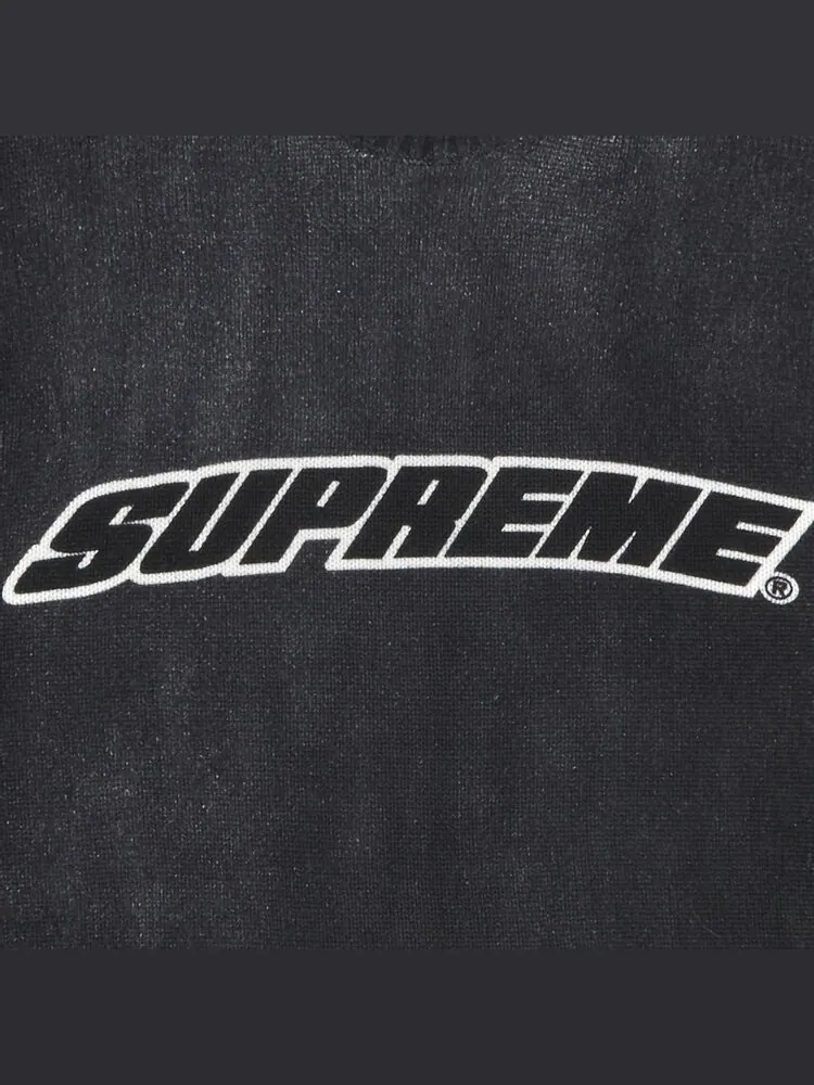 Свитер Supreme Printed Washed Sweater 'Black' — изображение 2 из 2, черный