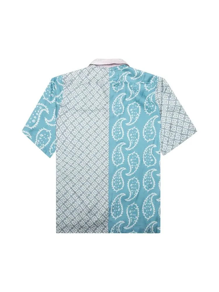 Топ Rhude Multi Paisley Button Down — изображение 2 из 2, зеленый/синий