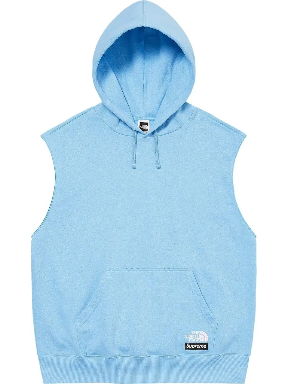Толстовка Supreme x The North Face Convertible Hooded 'Blue' — изображение 2 из 2, синий
