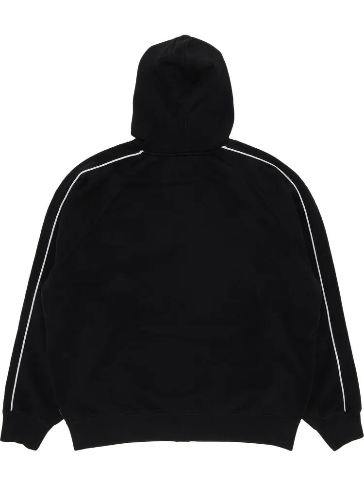 Толстовка Supreme Falcon Raglan Zip Up Hooded Sweatshirt 'Black' — изображение 2 из 3, черный