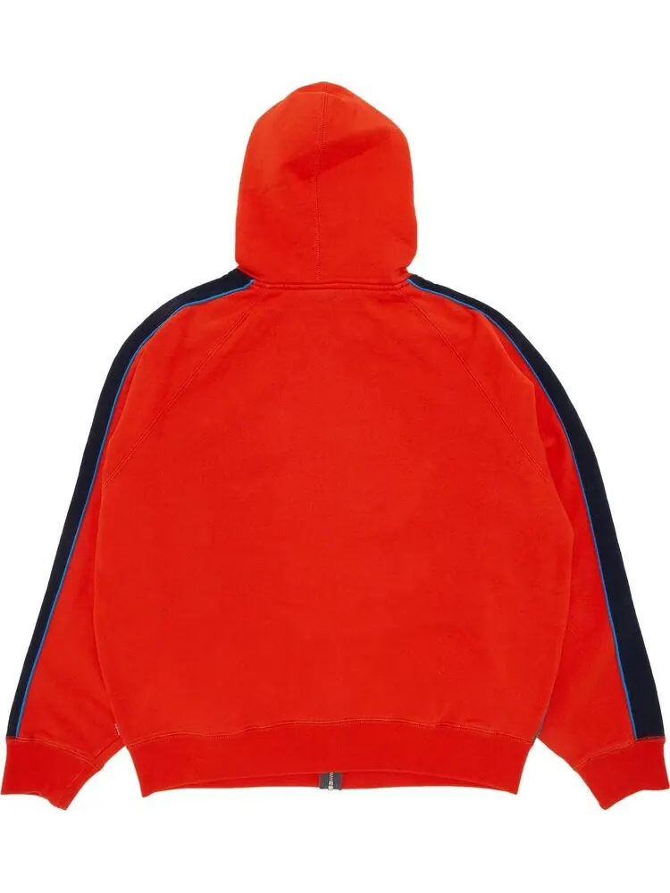 Толстовка Supreme Falcon Raglan Zip Up Hooded Sweatshirt 'Slate' — изображение 2 из 3, синий