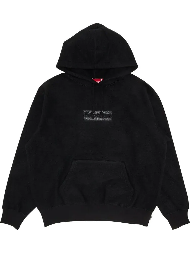 Толстовка Supreme Inside Out Box Logo Hooded Sweatshirt 'Black' — изображение 1 из 3, черный