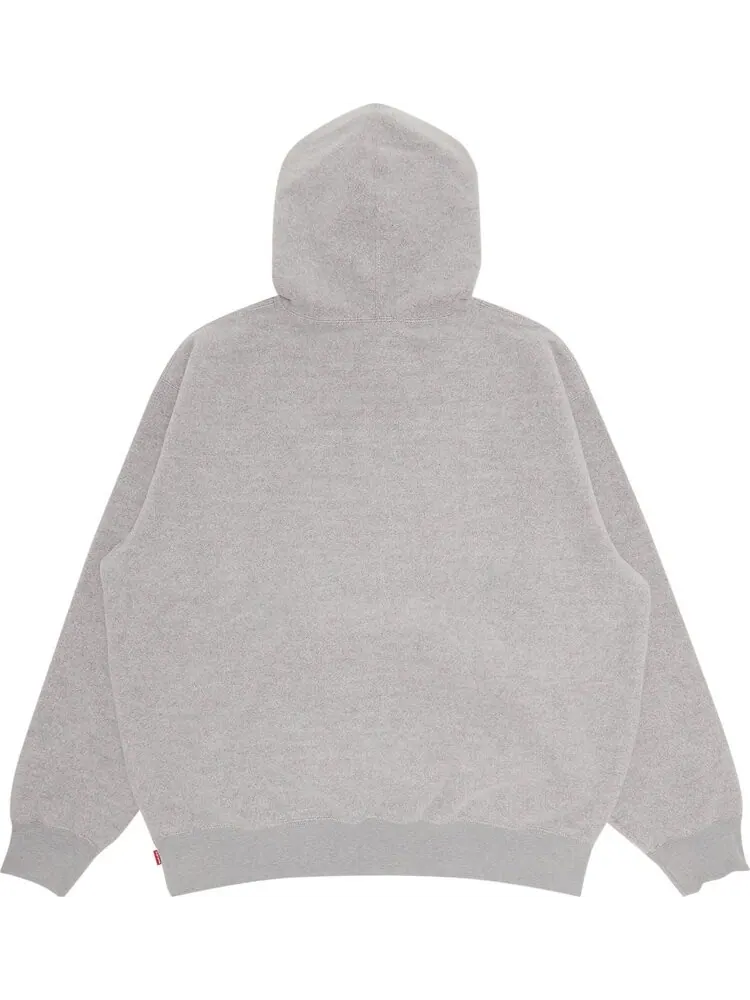 Толстовка Supreme Inside Out Box Logo Hooded Sweatshirt 'Heather Grey' — изображение 2 из 3, серый