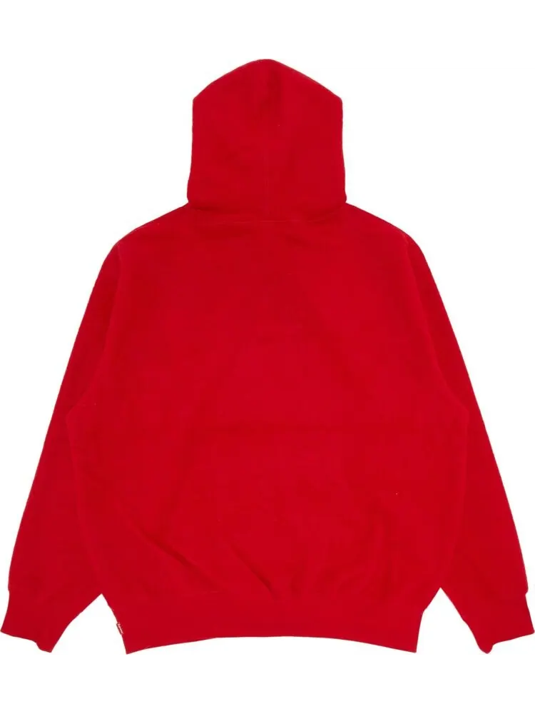 Толстовка Supreme Inside Out Box Logo Hooded Sweatshirt 'Red' — изображение 2 из 3, красный
