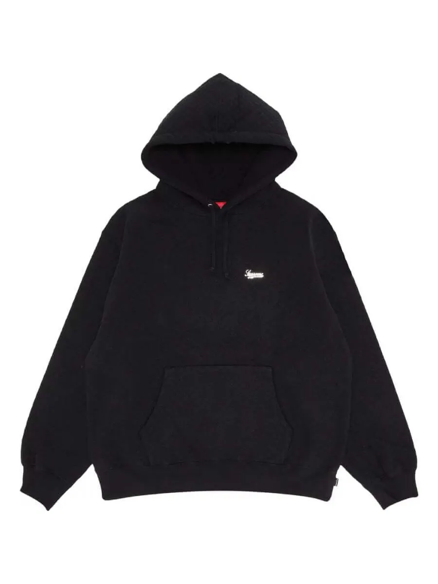 Худи Supreme Micro Quilted — изображение 1 из 3, черный