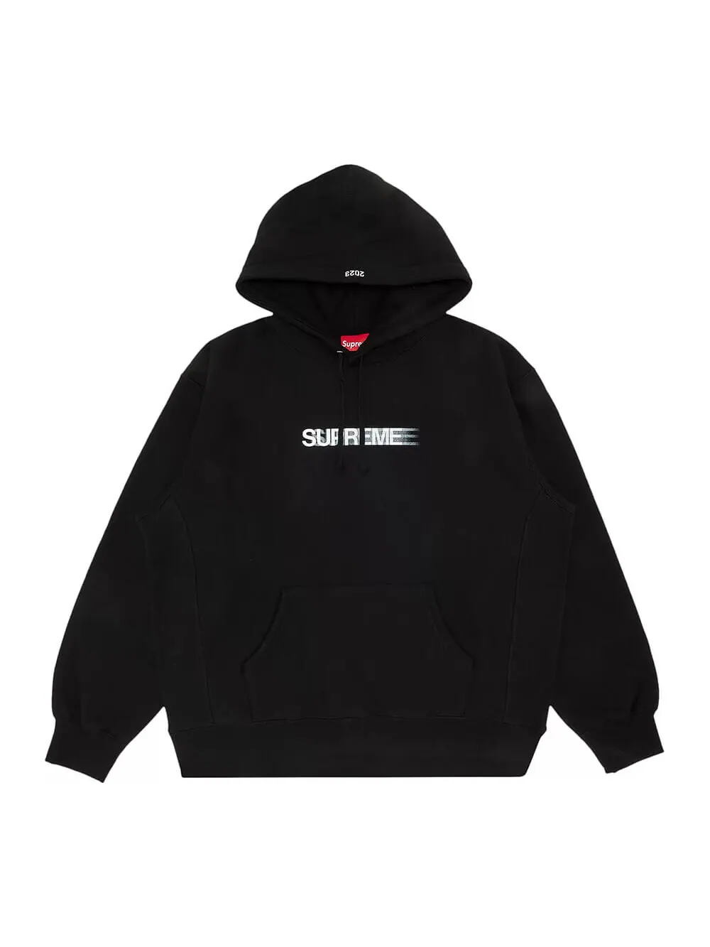 Толстовка Supreme Motion Logo Hooded — изображение 1 из 1, черный