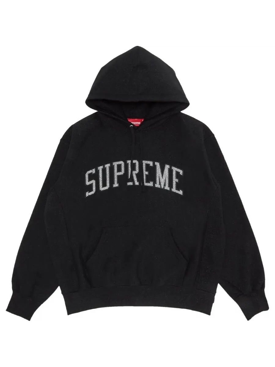 Худи Supreme Glitter Arc — изображение 1 из 3, черный
