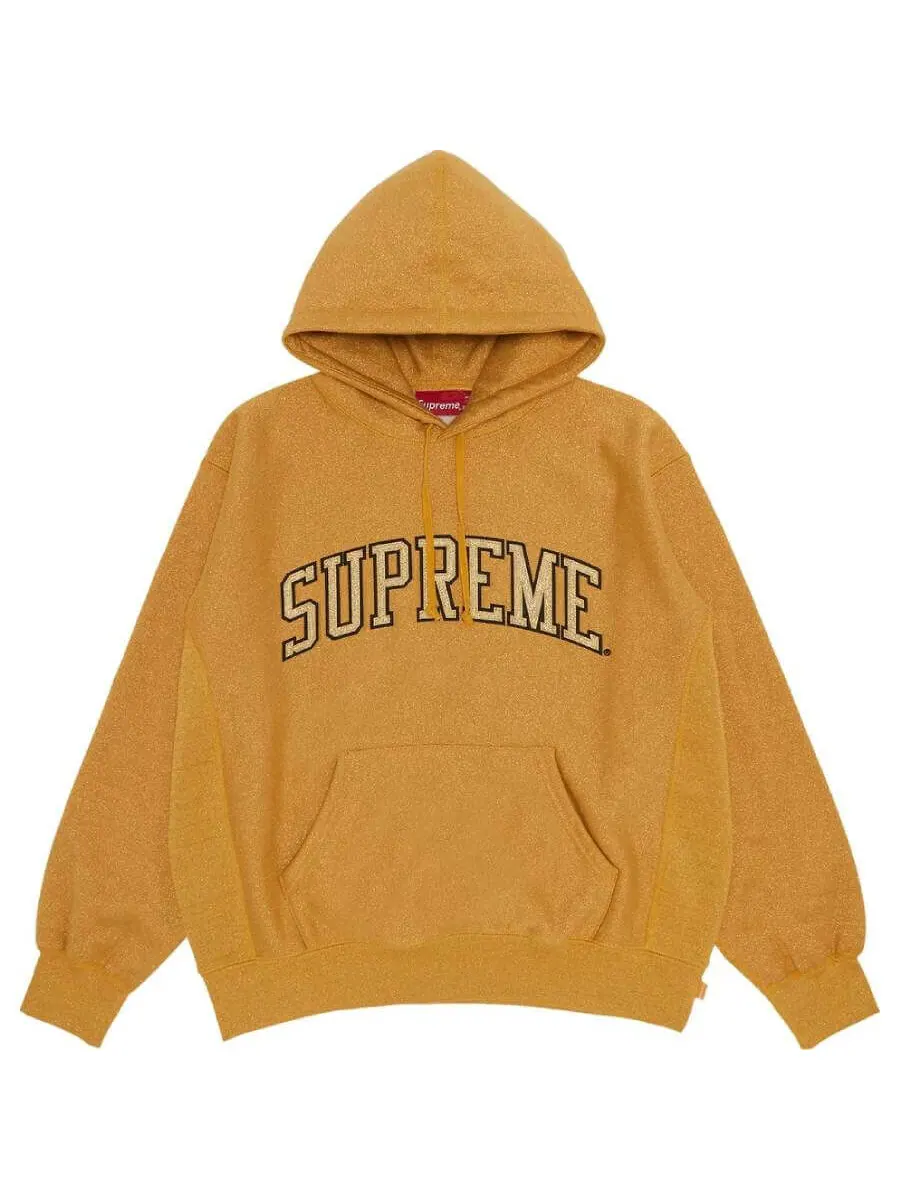 Худи Supreme Glitter Arc — изображение 1 из 3, золото