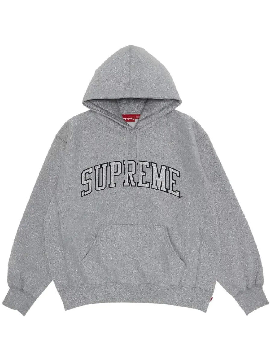 Худи Supreme Glitter Arc — изображение 1 из 3, серый