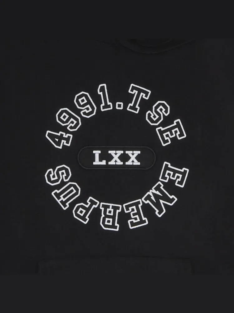 Толстовка Supreme Reverse Hooded Sweatshirt 'Black' — изображение 2 из 2, черный