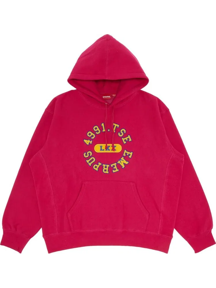 Толстовка Supreme Reverse Hooded Sweatshirt 'Fuchsia' — изображение 1 из 2, розовый