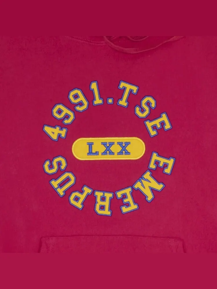 Толстовка Supreme Reverse Hooded Sweatshirt 'Fuchsia' — изображение 2 из 2, розовый