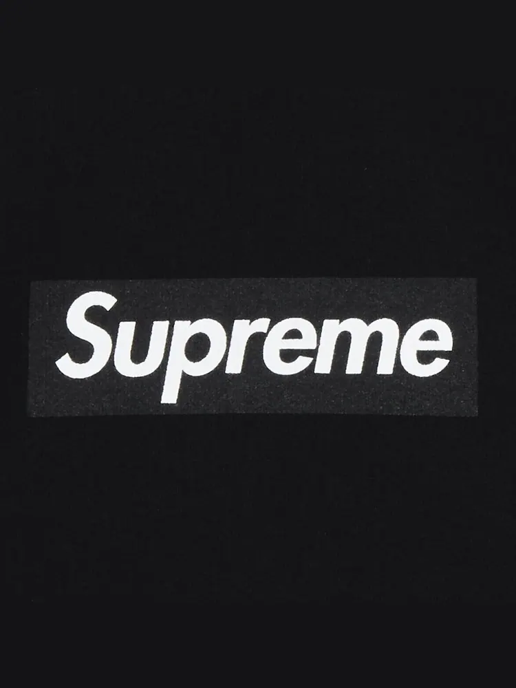 Толстовка Supreme LA Box Logo Hooded Sweatshirt 'Black' — изображение 2 из 2, черный