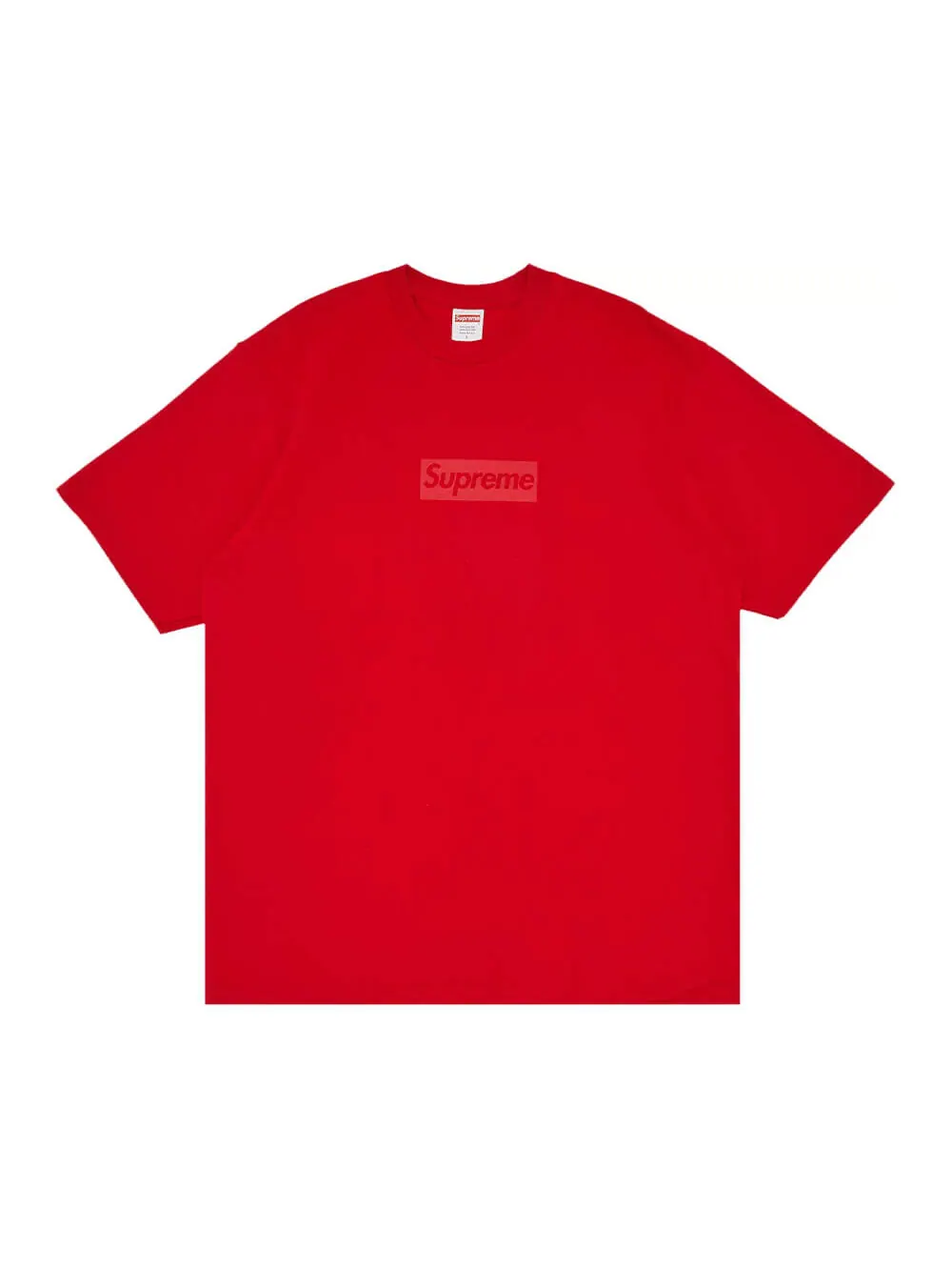 Футболка Supreme Tonal Box Logo — изображение 1 из 1, красный