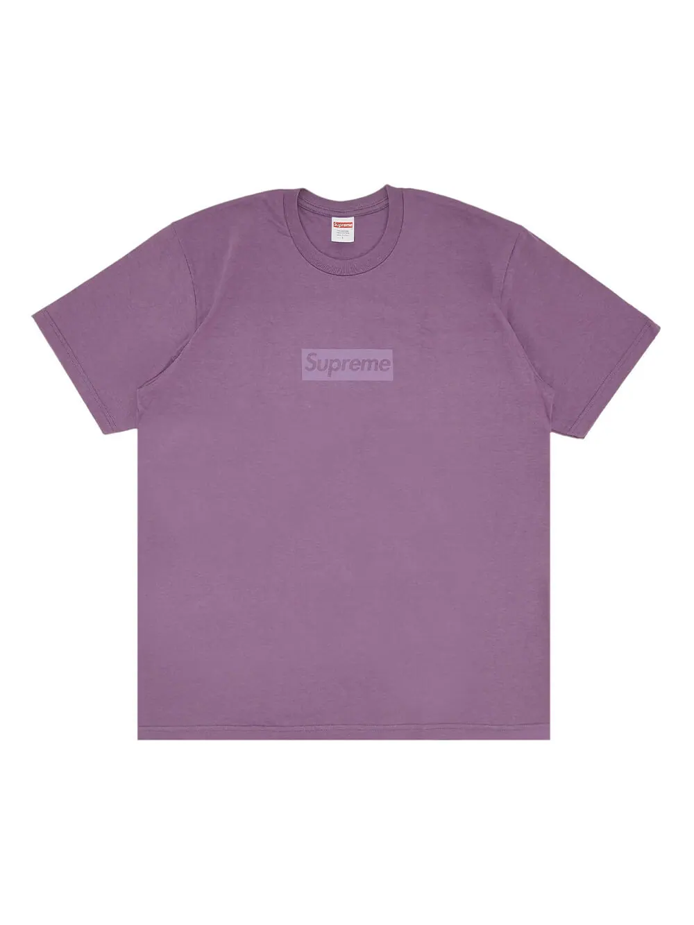 Футболка Supreme Tonal Box Logo — изображение 1 из 1, фиолетовый