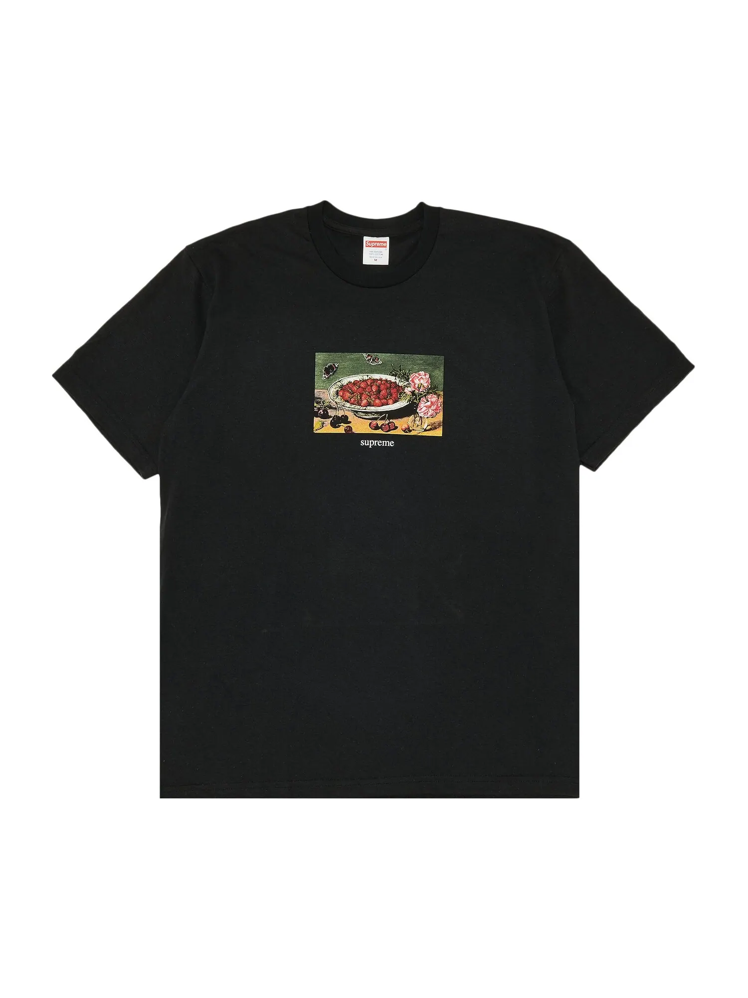 Футболка Supreme Strawberry — изображение 1 из 2, черный