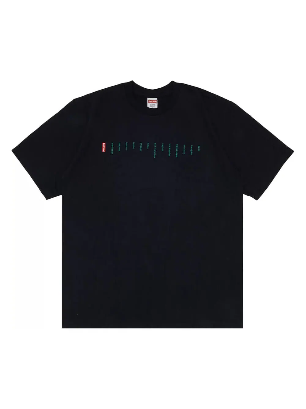 Футболка Supreme Location — изображение 1 из 1, синий