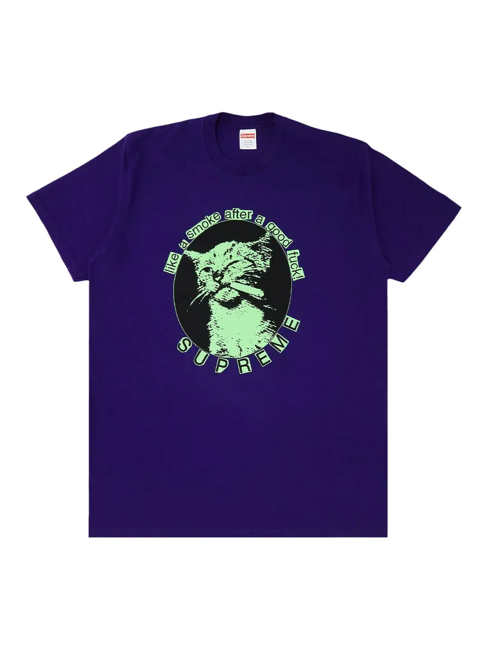 Футболка Supreme Smoke — изображение 1 из 1, фиолетовый