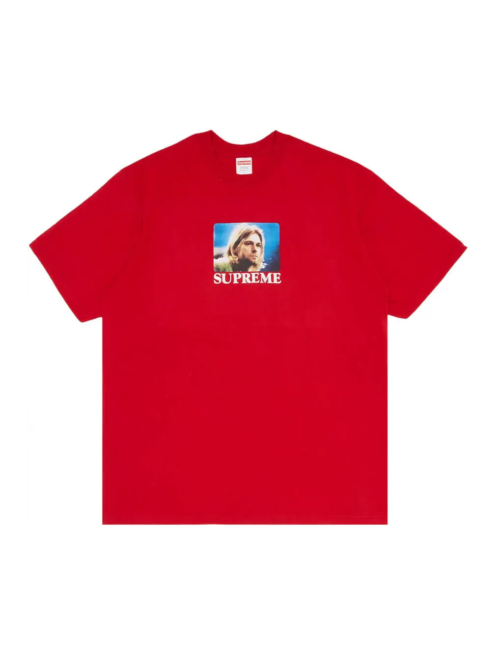Футболка Supreme Kurt Cobain — изображение 1 из 1, красный