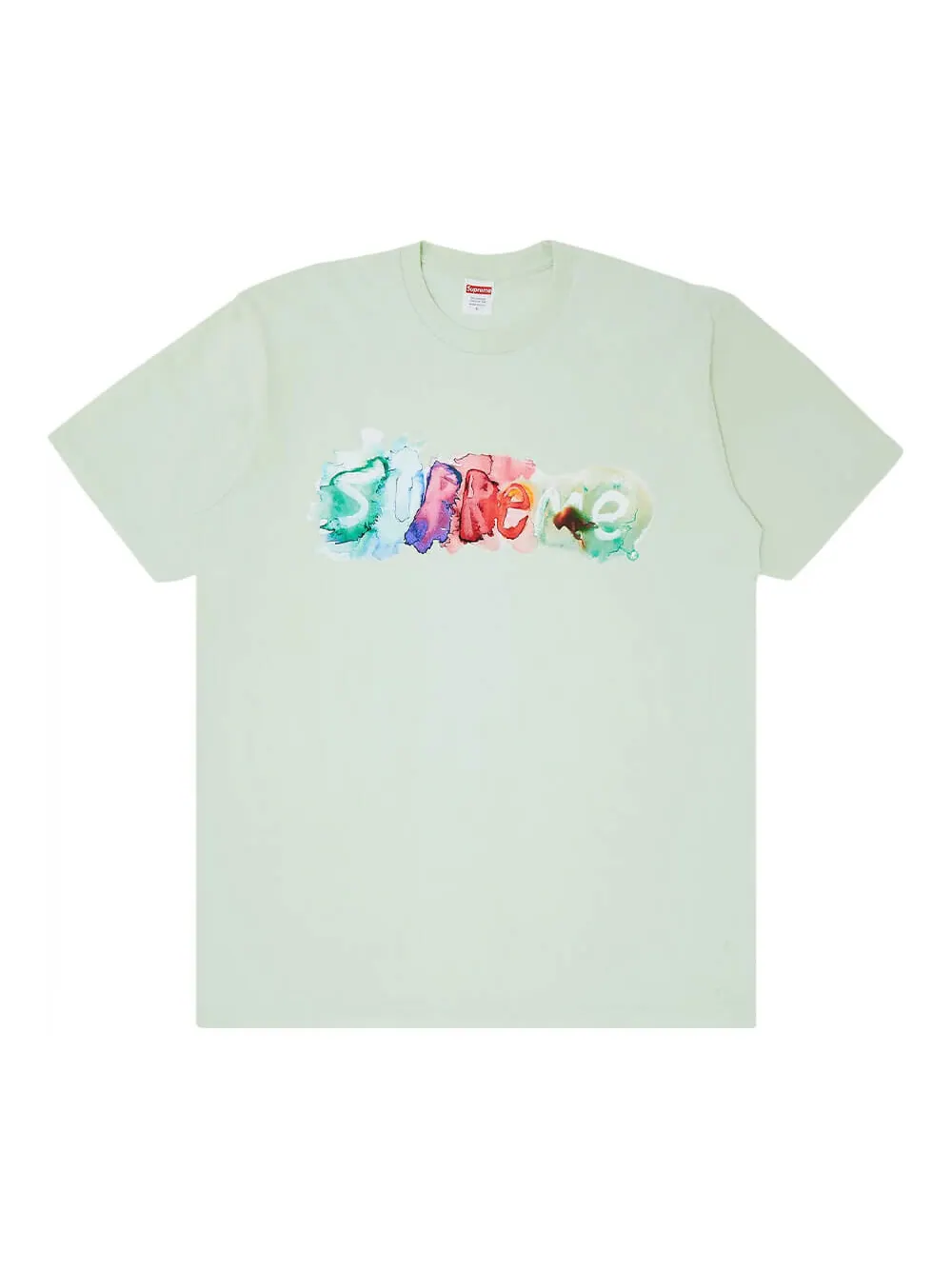 Футболка Supreme Watercolor — изображение 1 из 1, зеленый