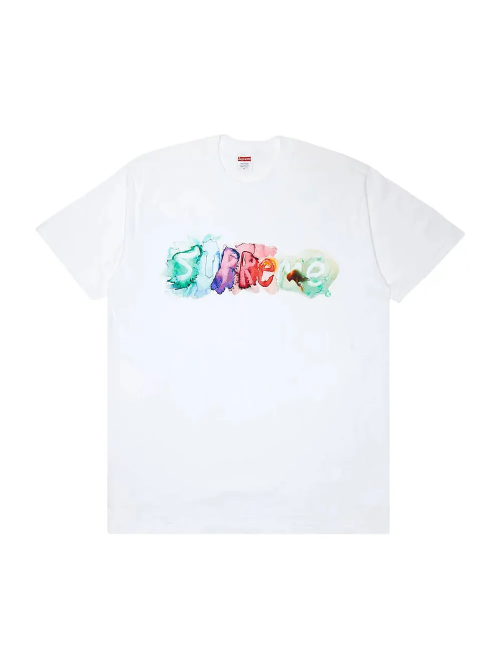 Футболка Supreme Watercolor — изображение 1 из 1, белый