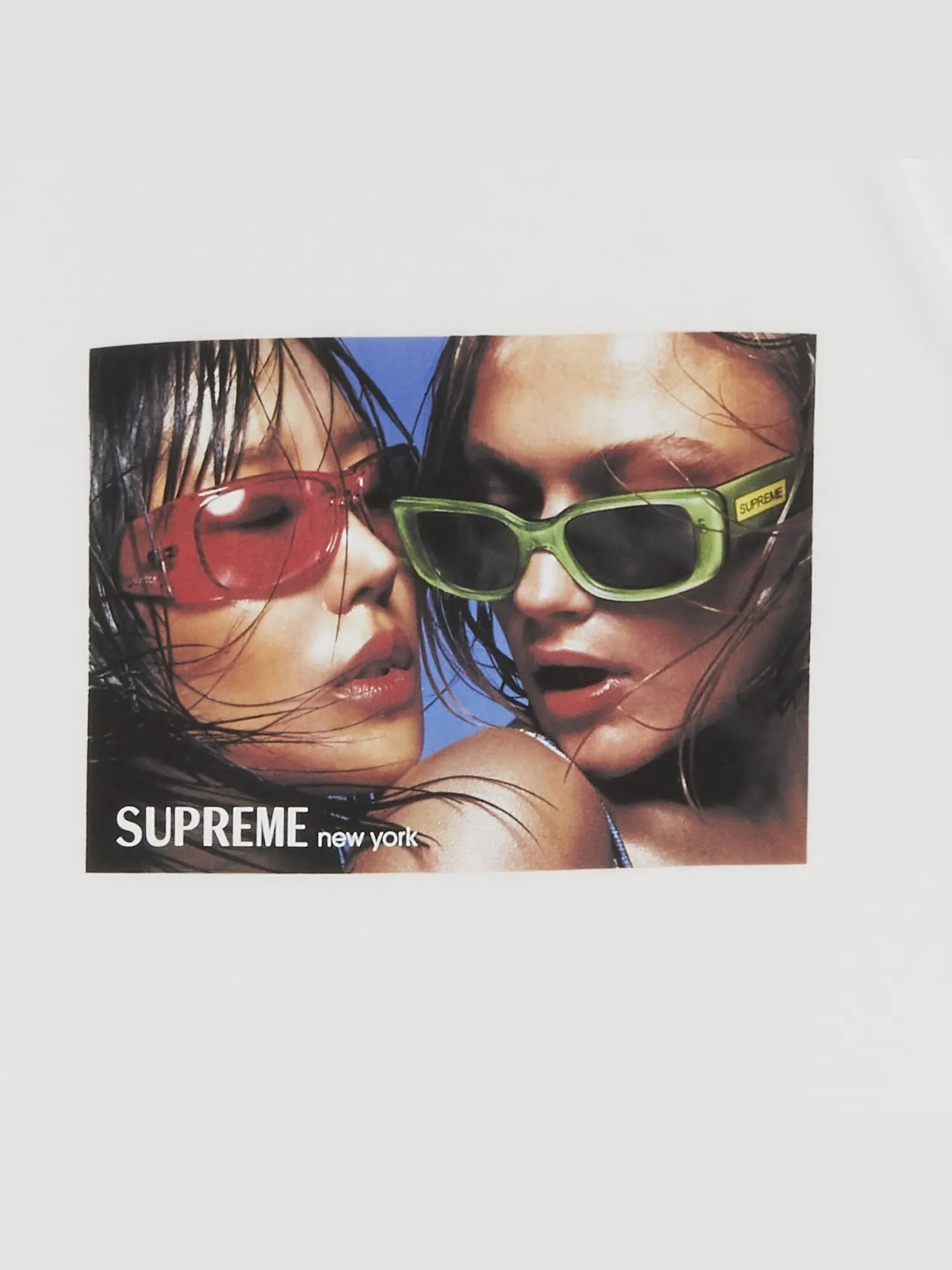 Футболка Supreme Eyewear — изображение 2 из 2, белый