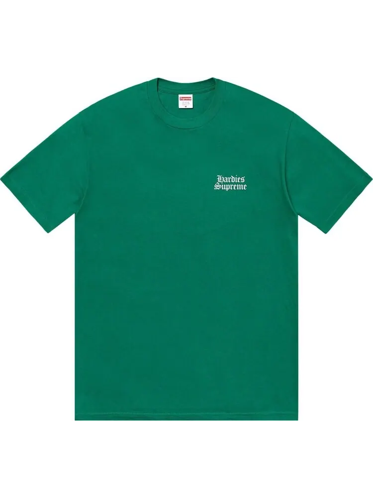 Футболка Supreme x Hardies Dog 'Light Pine' — изображение 1 из 2, зеленый