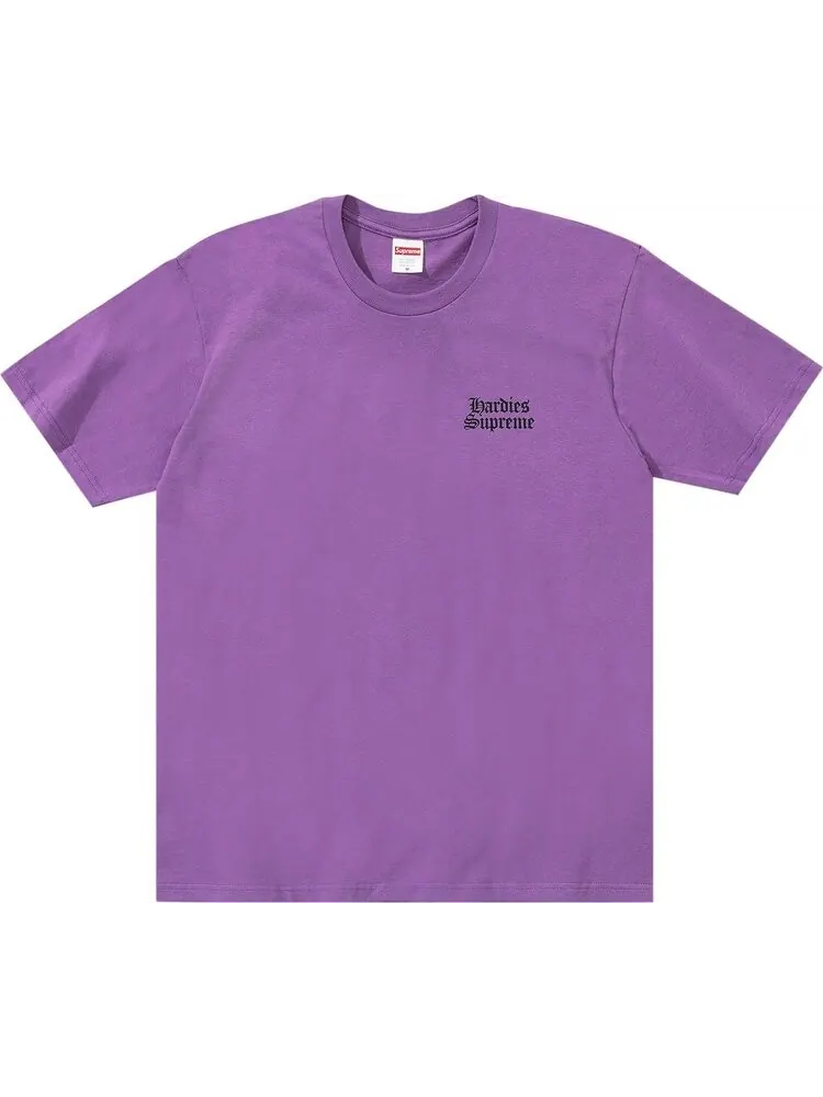 Футболка Supreme x Hardies Dog 'Purple' — изображение 1 из 2, фиолетовый