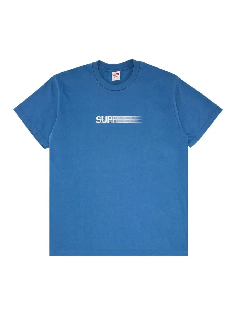 Футболка Supreme Motion Logo — изображение 1 из 2, синий