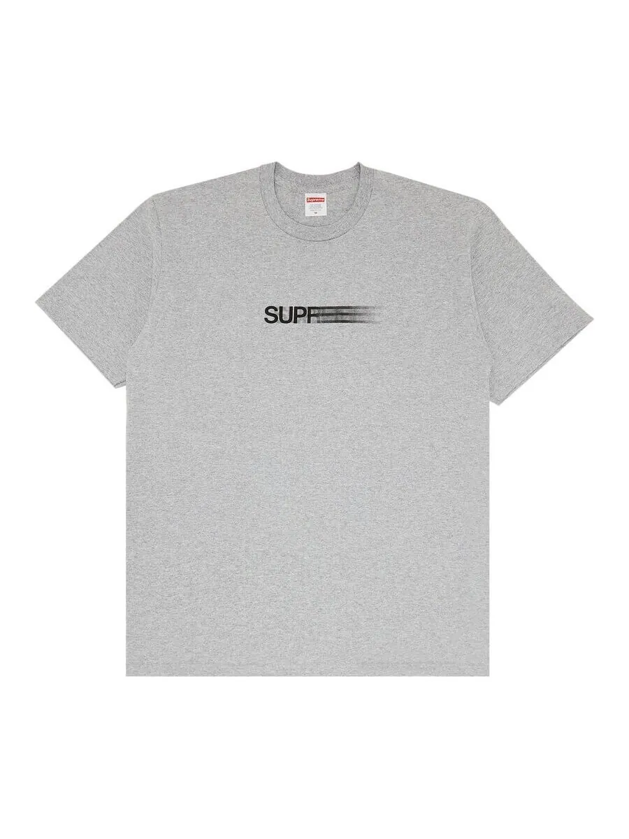 Футболка Supreme Motion Logo — изображение 1 из 2, серый