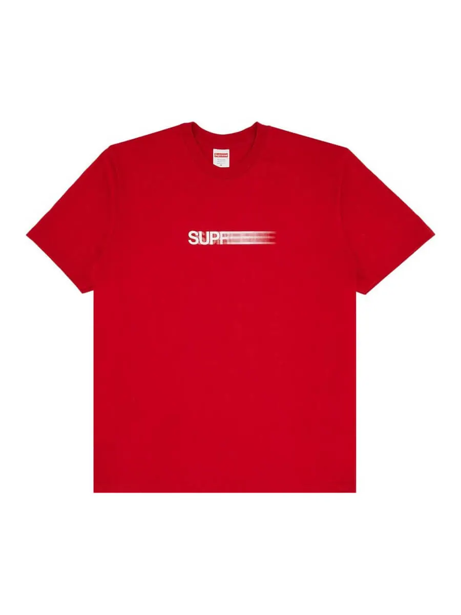 Футболка Supreme Motion Logo — изображение 1 из 2, красный