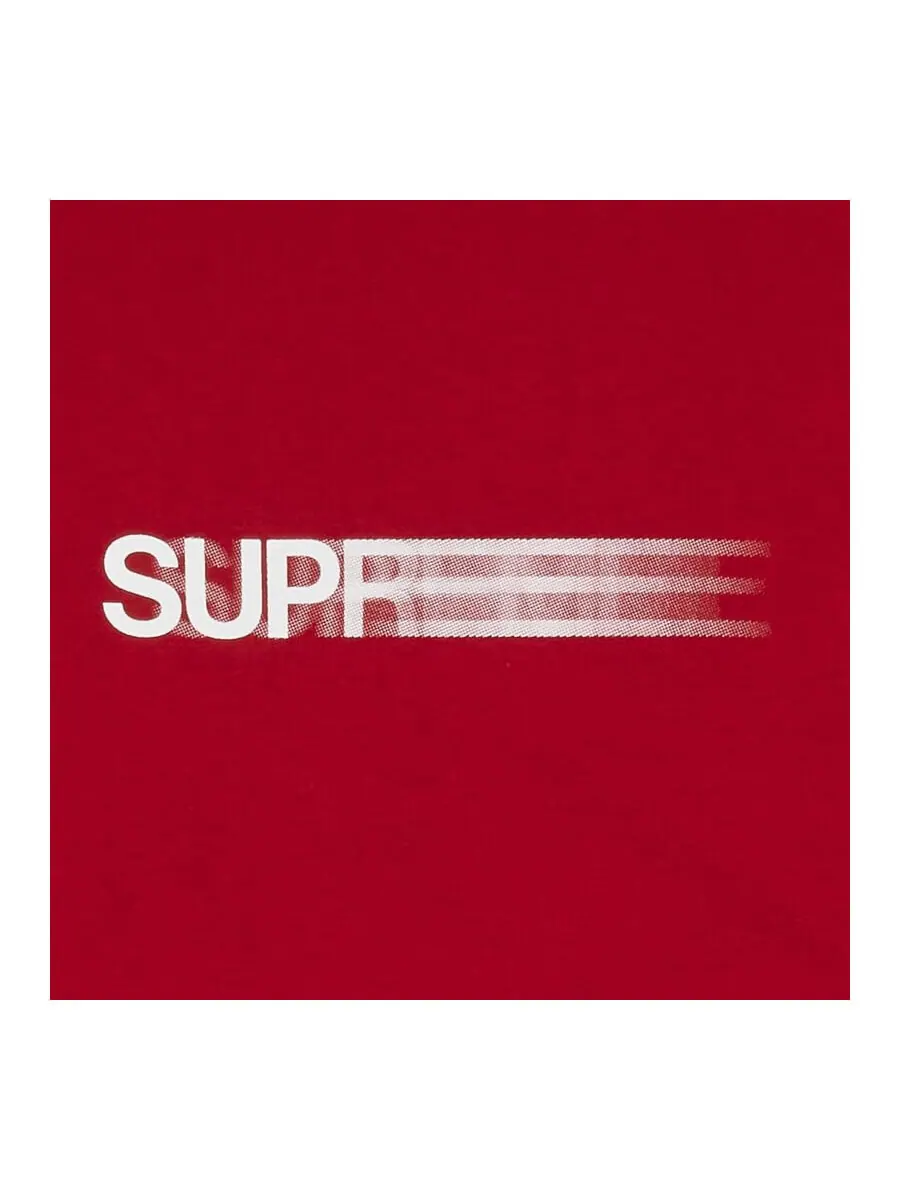 Футболка Supreme Motion Logo — изображение 2 из 2, красный