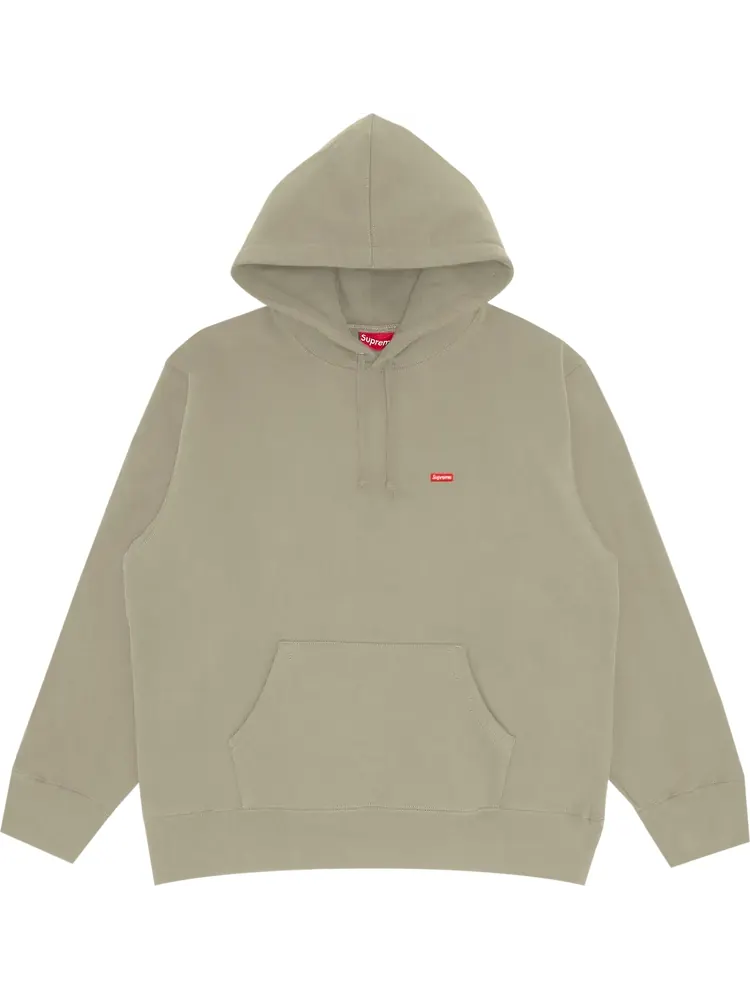 Толстовка Supreme Small Box Hooded Sweatshirt 'Olive' — изображение 1 из 1, зеленый