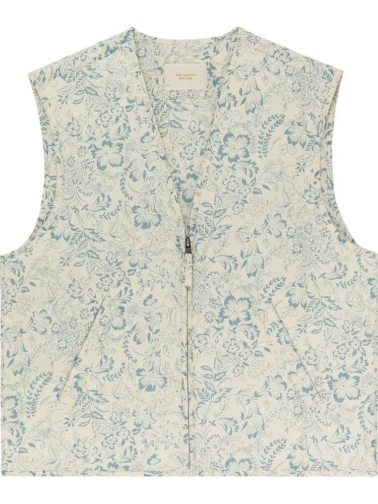 Жилет Aimé Leon Dore Lightweight Filled Vest 'Blue Floral' — изображение 1 из 1, мульти