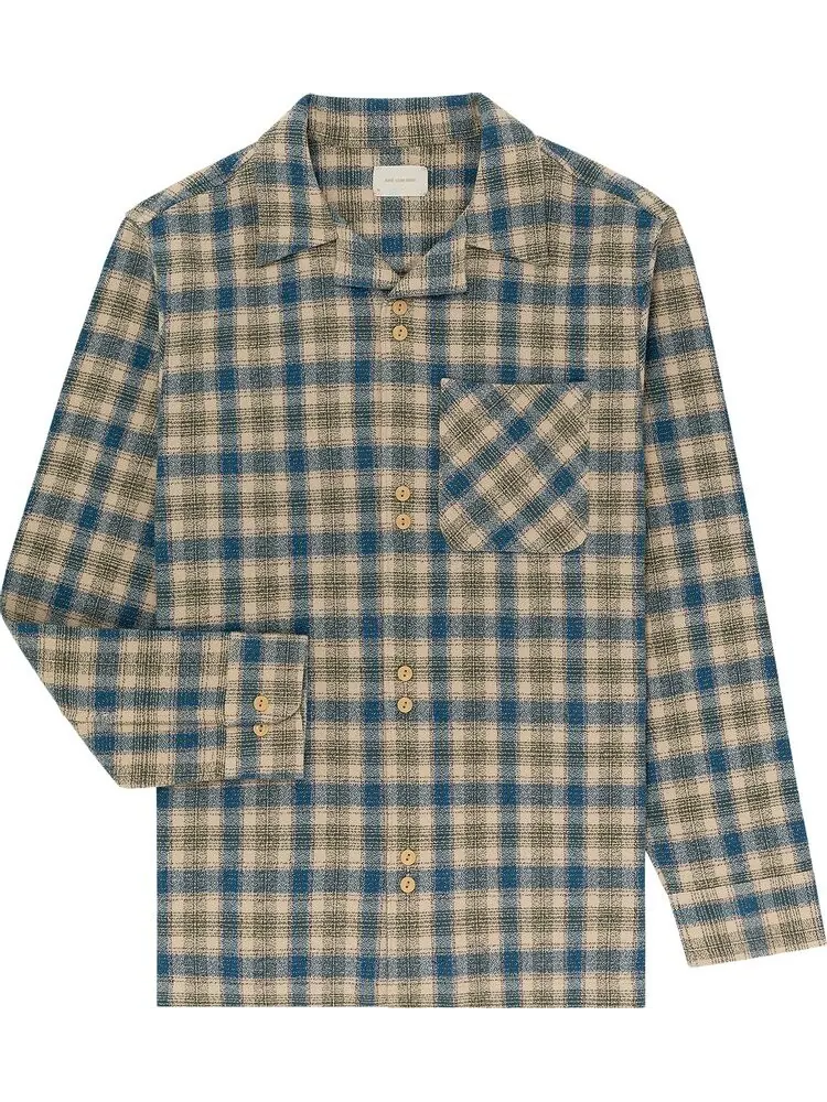 Рубашка Aimé Leon Dore Patterned Leisure Shirt 'Blue/Tan Plaid' — изображение 1 из 1, мульти