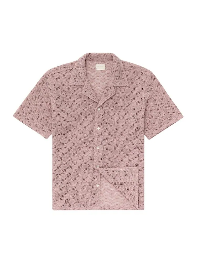 Рубашка Aimé Leon Dore Rico 'Violet Ice' — изображение 1 из 1, розовый